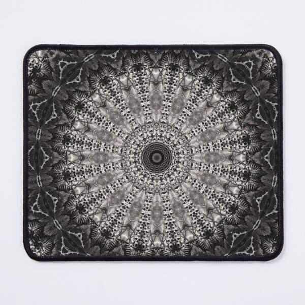 Item preview, Dark Gothic Skull Mandala Kaleidoscope | Macabre Symmetry Sacred Geometry Art designed and sold by cr6zym1nd.