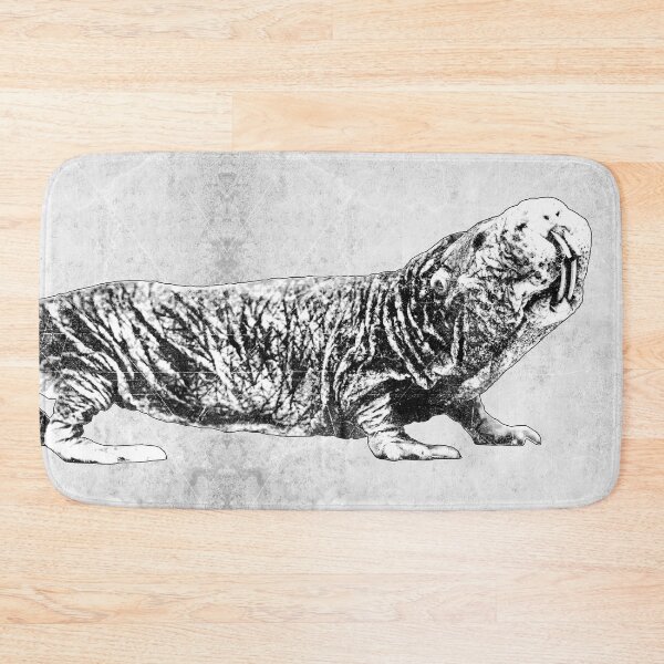 Item preview, Naked Mole Rat Dark Natural History Subcutaneous Anatomy Art designed and sold by Ghoul Enterprises.