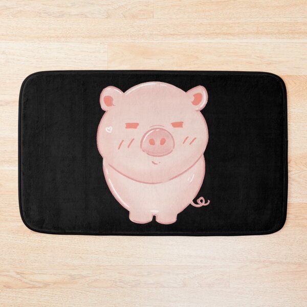 Item preview, Cute Pink Pig Cartoon Whimsical Farm Animal  designed and sold by 27Maydesign.