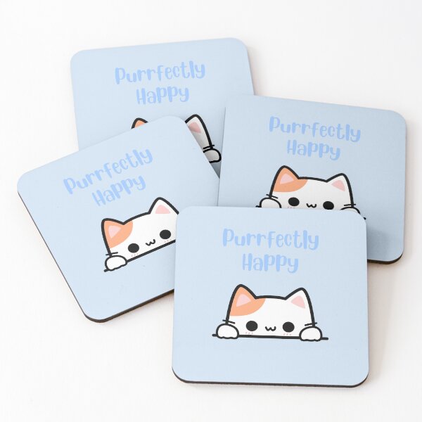 Item preview, Purr-fectly Happy little Kitty designed and sold by SpartanDStore.
