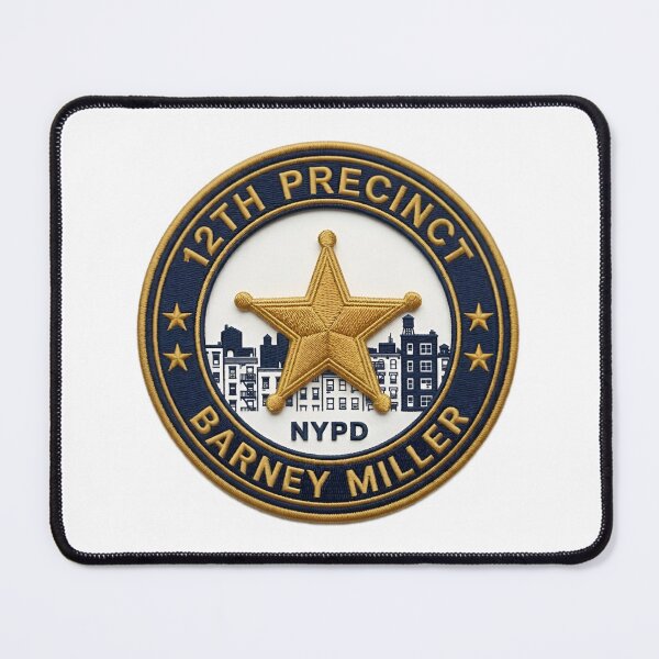Item preview, Barney Miller 12th Precinct NYPD Retro Star Badge designed and sold by Zayn Studio.