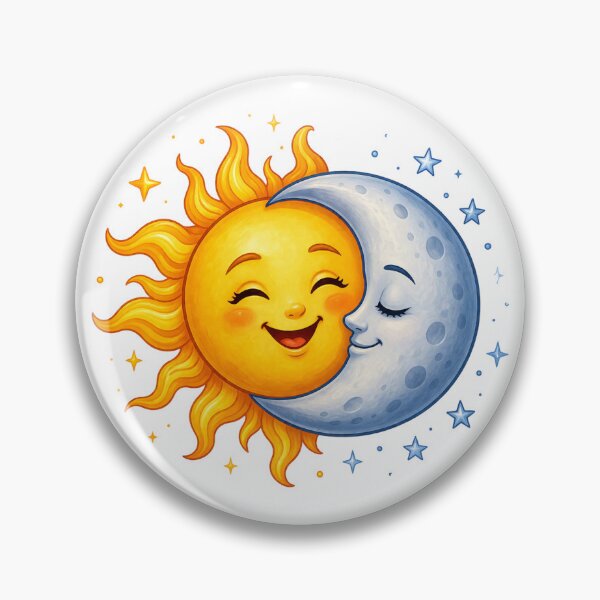 Item preview, Sun and Moon Embrace designed and sold by Giddy Bear Gifts.