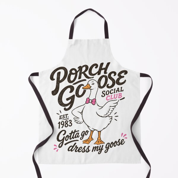 Item preview, Porch Goose Social Club Est. 1983 Gotta Go Dress My Goose Funny Yard Decor Owner designed and sold by zalderian100.