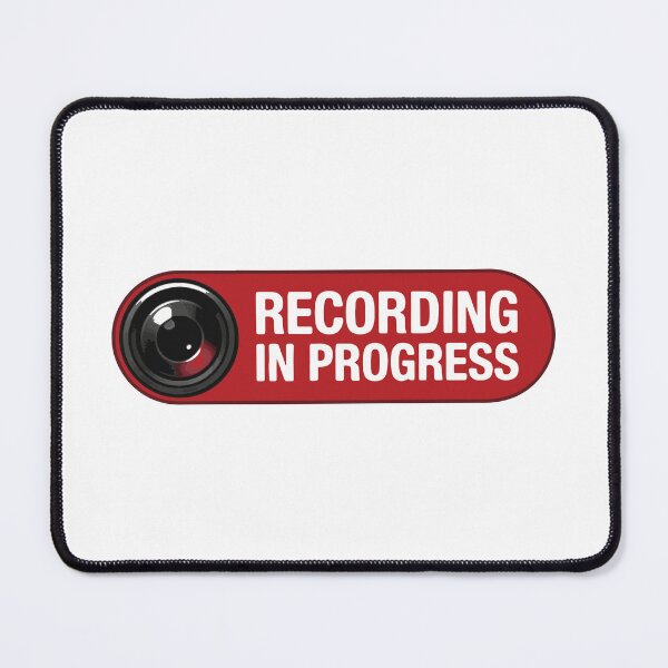 Item preview, Dashcam Recording In Progress Warning designed and sold by carvect-id.