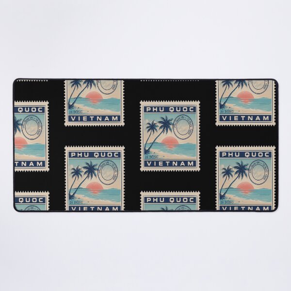 Item preview, Phu Quoc Vietnam Coastal Postage Stamp Travel Sticker designed and sold by stickercuffs.