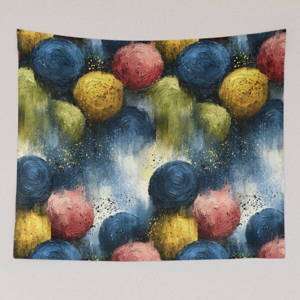 Item preview, Colorful Painted Spheres and Orbs Texture designed and sold by Piotrek0001.