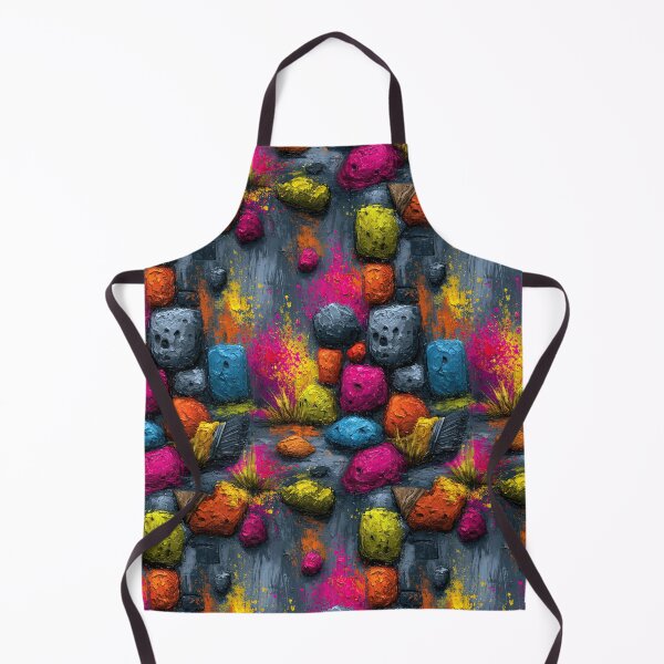 Item preview, Bright Neon Colored Stone Mosaic Texture designed and sold by Piotrek0001.