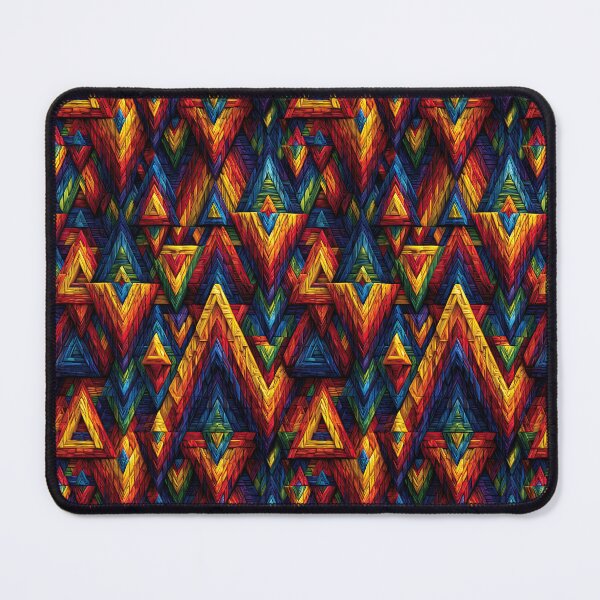 Item preview, Colorful Tribal Geometric Triangle Pattern designed and sold by Piotrek0001.