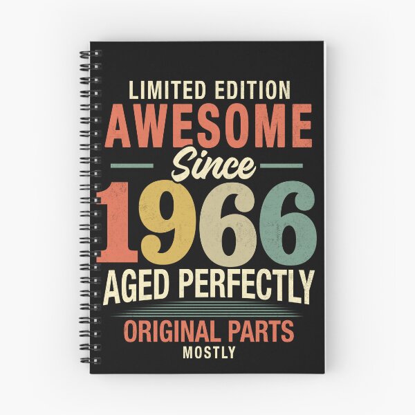 Item preview, Vintage Awesome Since 1966, 60th Birthday Retro Milestone Gift designed and sold by FernaRoje.