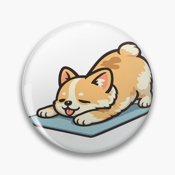 Item preview, Corgi Butt Yoga Pose designed and sold by HNS-Designers.