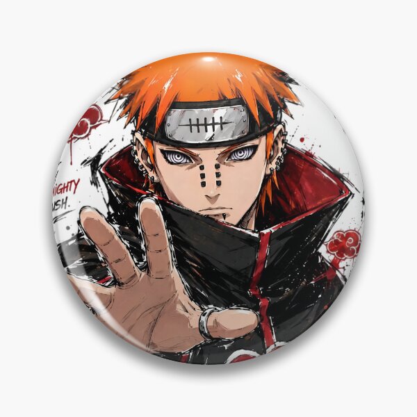 Item preview, Pain Almighty Ninja Warrior – Dark Anime Shinobi Inspired Artwork designed and sold by Dyan4.