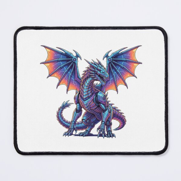 Item preview, Titan Core Dragon X – Futuristic Mecha Beast T-Shirt designed and sold by PixelStyle Studio.