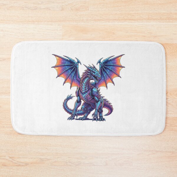 Item preview, Titan Core Dragon X – Futuristic Mecha Beast T-Shirt designed and sold by PixelStyle Studio.