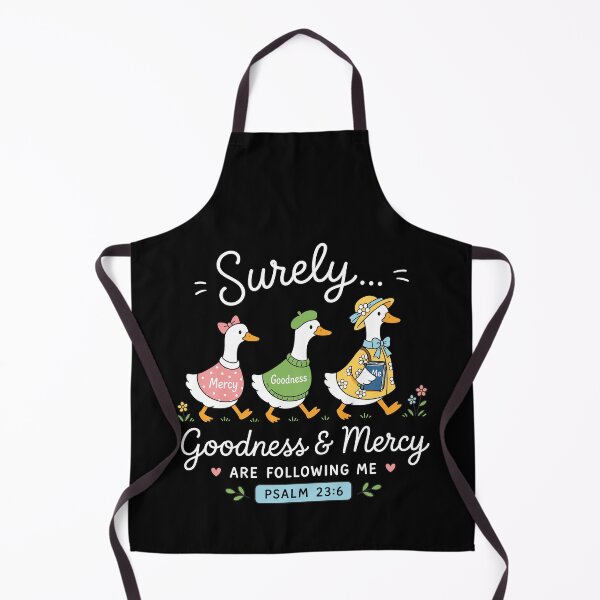 Item preview, Surely Goodness & Mercy Are Following Me Psalm 23:6 Christian Bible Verse Faith designed and sold by zalderian100.