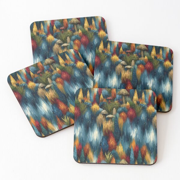 Item preview, Abstract Blue and Red Painted Vertical Smears designed and sold by Piotrek0001.