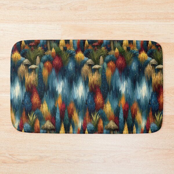 Item preview, Abstract Blue and Red Painted Vertical Smears designed and sold by Piotrek0001.