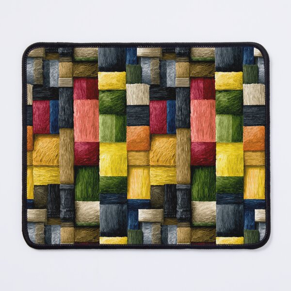 Item preview, Colorful Woven Yarn Blocks and Squares designed and sold by Piotrek0001.