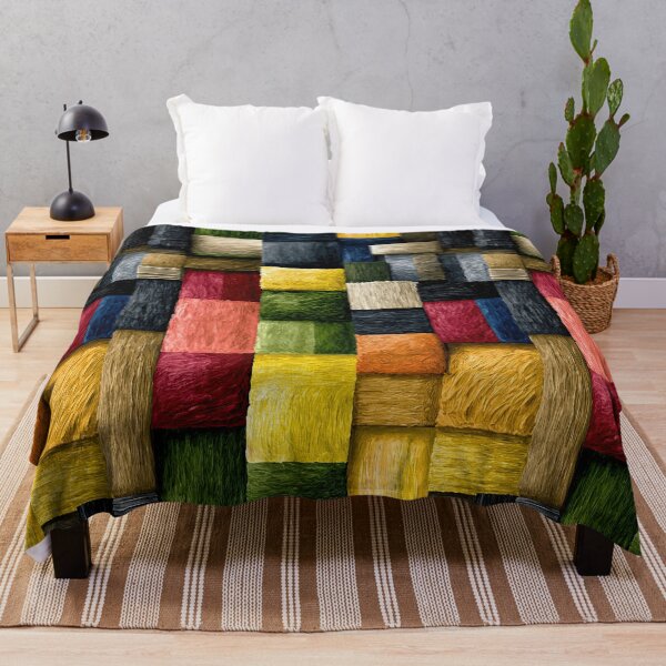 Item preview, Colorful Woven Yarn Blocks and Squares designed and sold by Piotrek0001.