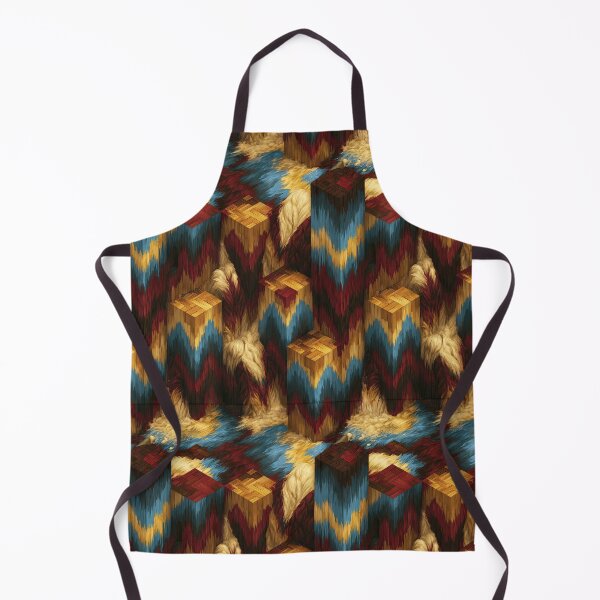 Item preview, Abstract Geometric Wood Grain Chevron Pattern designed and sold by Piotrek0001.