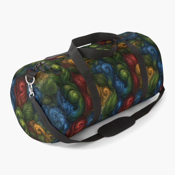 Item preview, Dark Swirling Green and Red Organic Shapes designed and sold by Piotrek0001.