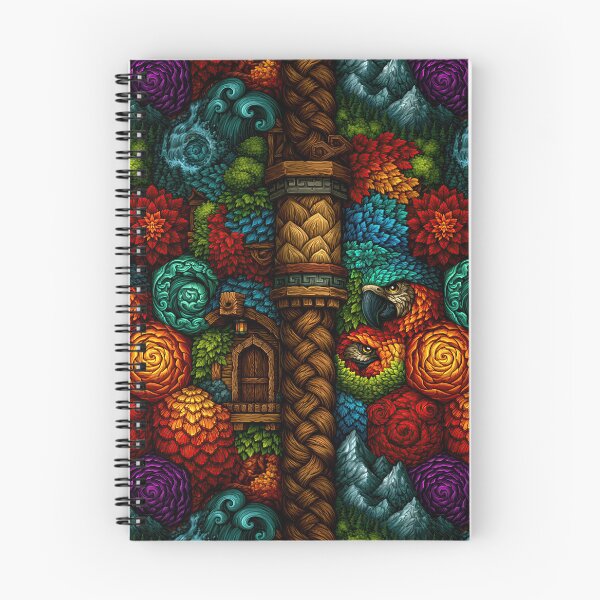Item preview, Intricate Colorful Carved Totem Wood Texture designed and sold by Piotrek0001.