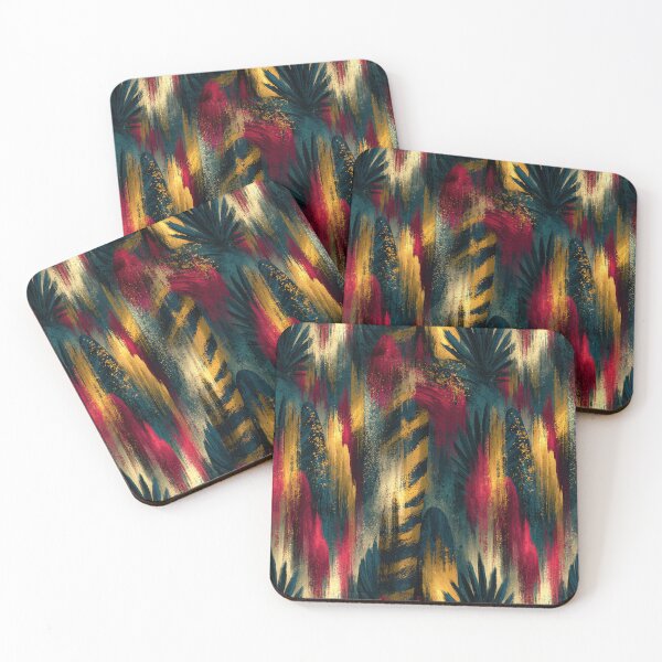 Item preview, Abstract Red Blue and Yellow Vertical Paint Strokes designed and sold by Piotrek0001.