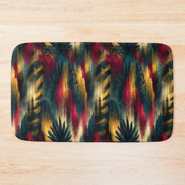 Item preview, Abstract Red Blue and Yellow Vertical Paint Strokes designed and sold by Piotrek0001.