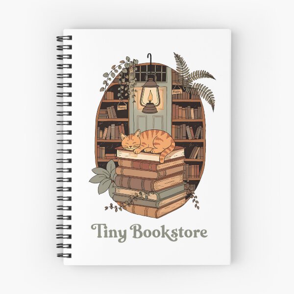 Item preview, Bookstore Cat designed and sold by Neural-canvas.