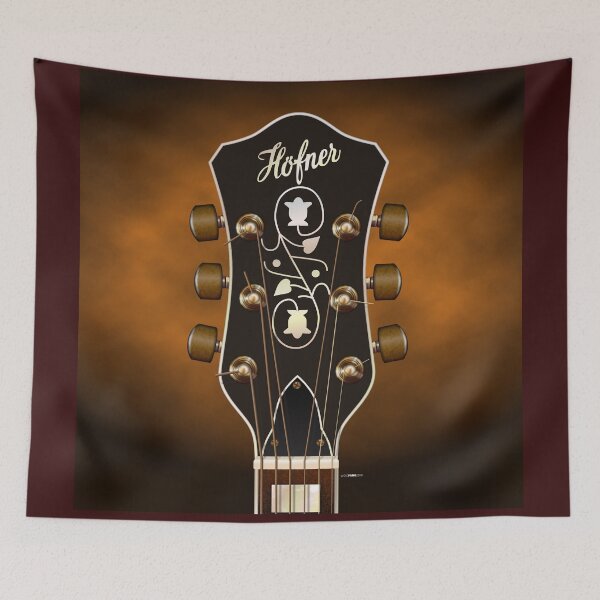 Item preview, GUITAR HEADSTOCK ART - HOFNER JAZZICA CUSTOM designed and sold by WOOFANG.
