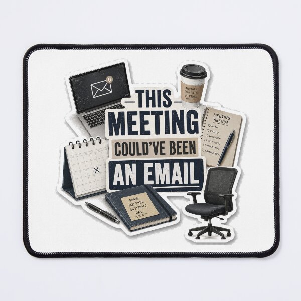 Item preview, This Meeting Could’ve Been an Email designed and sold by InkWanderStudio.