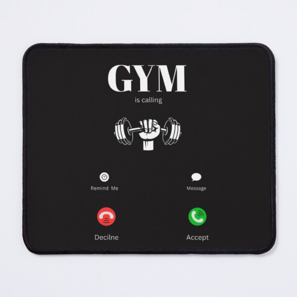 Item preview, GYM is calling Funny Motivation Design designed and sold by aritu.
