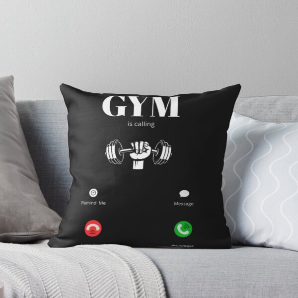 Item preview, GYM is calling Funny Motivation Design designed and sold by aritu.