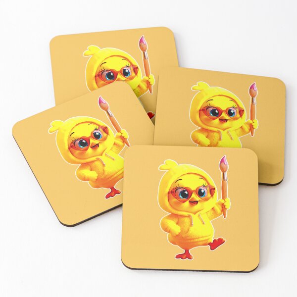 Item preview, Cute Chick Vibes – Adorable Baby Chick Stickers & Kawaii Art designed and sold by Cyber-ART-Studio.