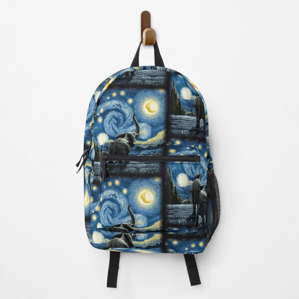 Item preview, Elephant Star Gazer Artistic Van Gogh Starry Night Elephant designed and sold by antoniaautzer.