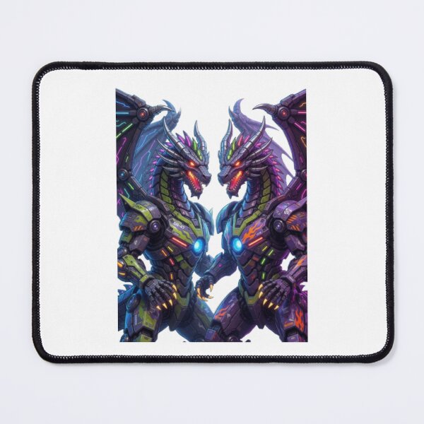 Item preview, Mecha Dragon Titan – Cybernetic Beast Armor Tee designed and sold by PixelStyle Studio.