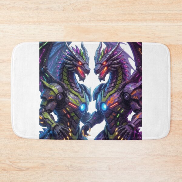 Item preview, Mecha Dragon Titan – Cybernetic Beast Armor Tee designed and sold by PixelStyle Studio.