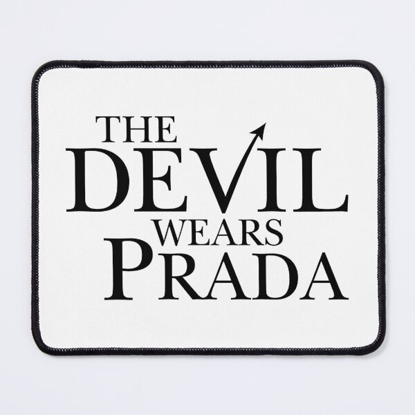 Item preview, The Devil Wears Prada High Fashion Noir Minimalist Typography designed and sold by melakrotysi.