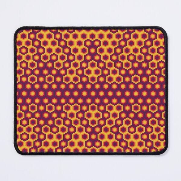 Item preview, Hexa Pulse - Vibrant Orange & Purple Pop designed and sold by Dibujo Divertido.