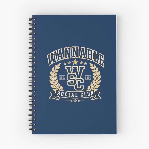 Item preview, Wannable Social Club Varsity Typography designed and sold by Meivelle.