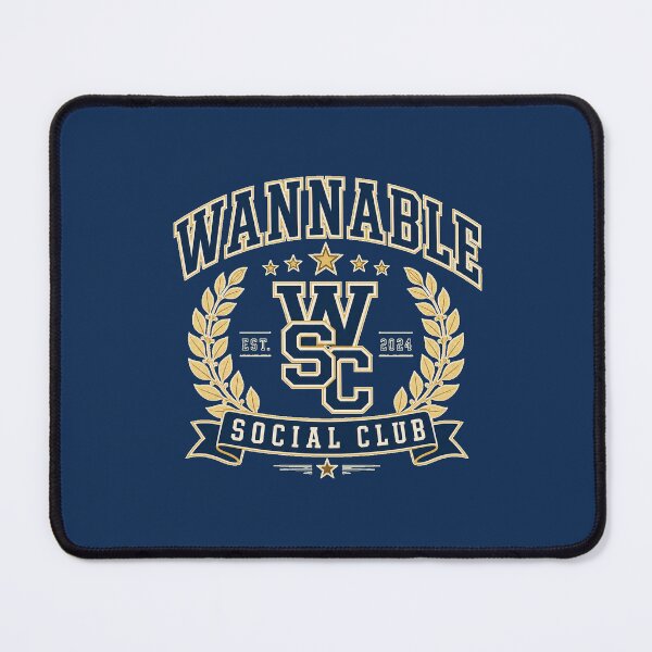 Item preview, Wannable Social Club Varsity Typography designed and sold by Meivelle.