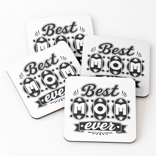 Item preview, Best Mom Ever Vintage Typography Design designed and sold by DavidTeeStudio.