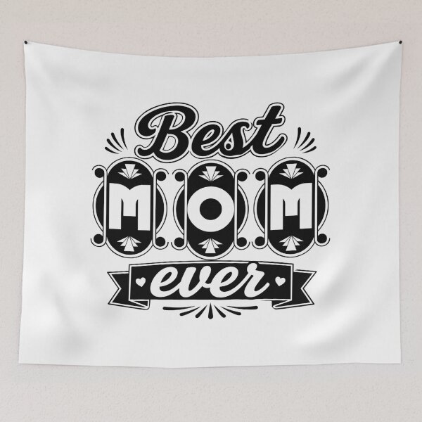 Item preview, Best Mom Ever Vintage Typography Design designed and sold by DavidTeeStudio.