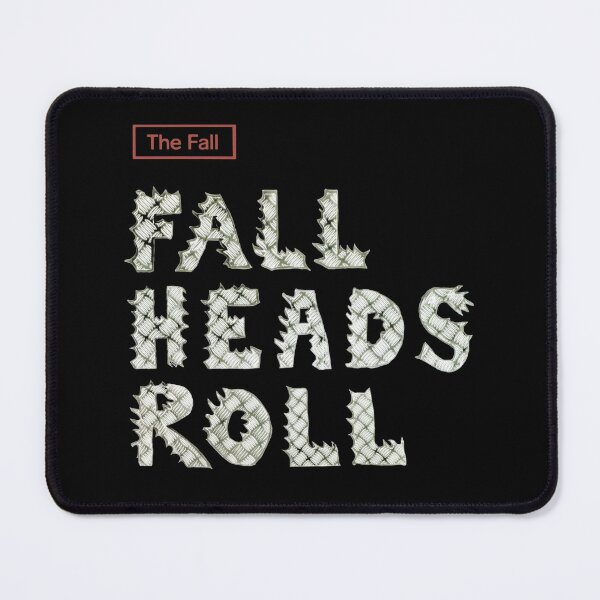 Item preview, The Fall Fall Heads Roll Post Punk Album Cover Art designed and sold by melakrotysi.
