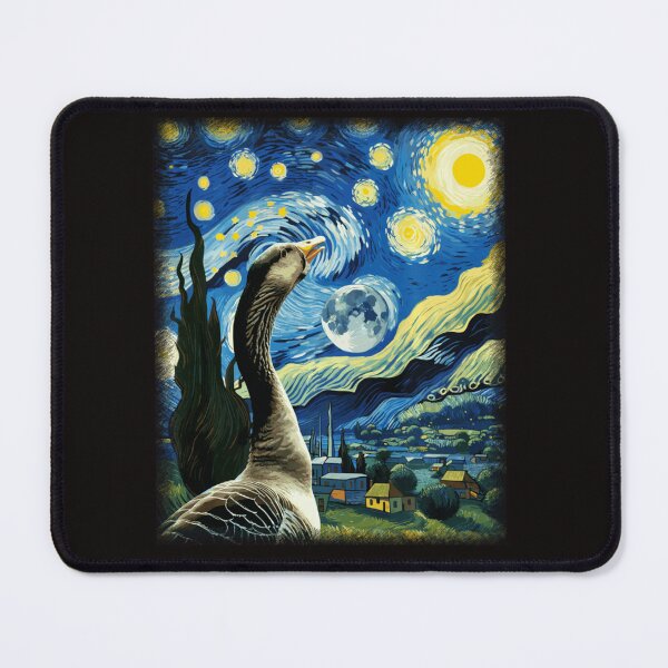 Item preview, Goose Star Gazer Artistic Van Gogh Style Starry Night Goose designed and sold by antoniaautzer.