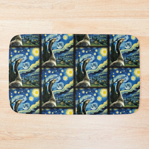 Item preview, Goose Star Gazer Artistic Van Gogh Style Starry Night Goose designed and sold by antoniaautzer.