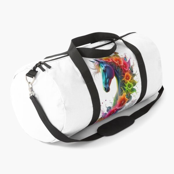 Item preview, Colorful Horse Floral Wild Heart designed and sold by Sovereign Supply Co..