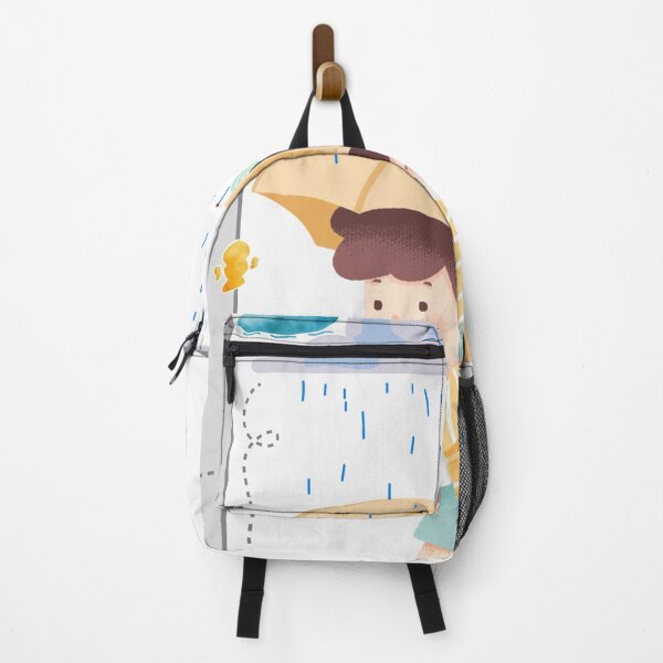 Item preview, Little boy walk fast train take your umbrella designed and sold by Berryegale .