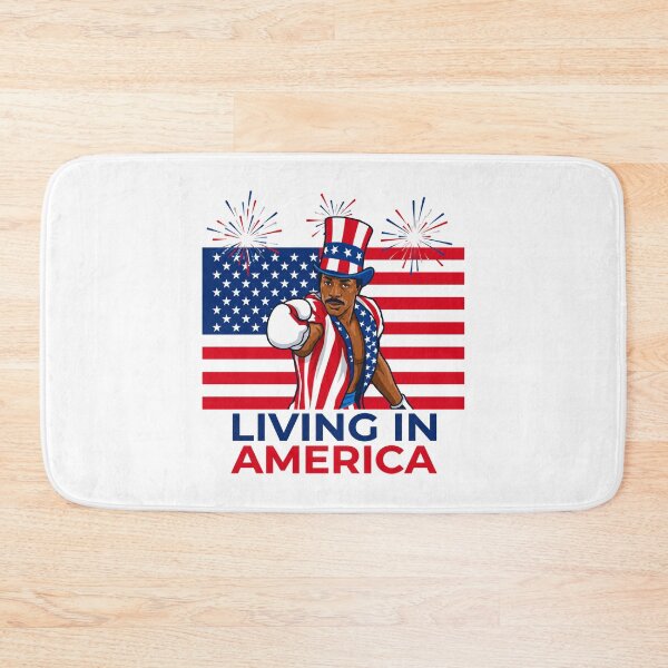 Item preview, Apollo Creed Living In America - Patriotic Boxing Fourth Of July America, USA Fighter designed and sold by kosterbleack.