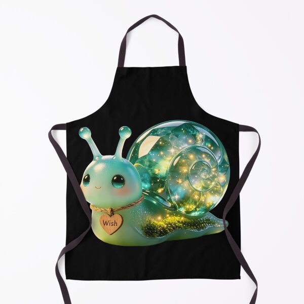 Item preview, Emerald Snail - Magical Wishing Jar with Glowing Fireflies designed and sold by ABYSSLAB.