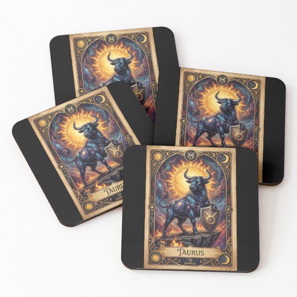 Item preview, Taurus Zodiac Tarot Card Vintage Fantasy Art designed and sold by DeerHouse.